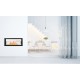 Biokominek Nice-House Dual dwustronny 900x400mm z szybą