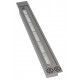 Palnik 52cm inox srebrny do zabudowy