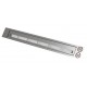 Palnik 52cm inox srebrny do zabudowy