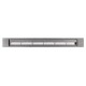 Palnik 52cm inox srebrny do zabudowy