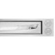 Palnik 80cm inox srebrny do zabudowy. Palnik z efektem 3D