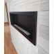 Biokominek Nice-House S-Line 3d czarny matowy 120x40 palnik 800