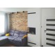 Biokominek narożny lewy do montażu narożnego otwarty 60cm 600mm wysokie szyby