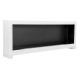 Biokominek Nice-House S-Line biały matowy 1200mm wolnostojący stojący do postawienia