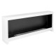 Biokominek Nice-House S-Line biały matowy 1200mm wolnostojący stojący do postawienia