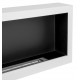 Biokominek Nice-House S-Line biały matowy 900mm wiszący naścienny flat slim