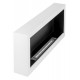 Biokominek Nice-House S-Line biały matowy 900mm wiszący naścienny flat slim